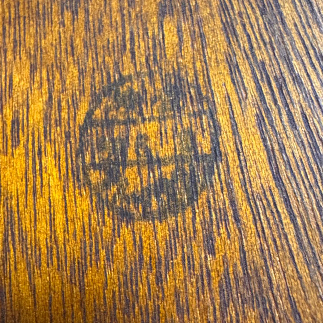 【美品】高級感漂うアンティーク調サイドテーブル／花台／電話台にも♪