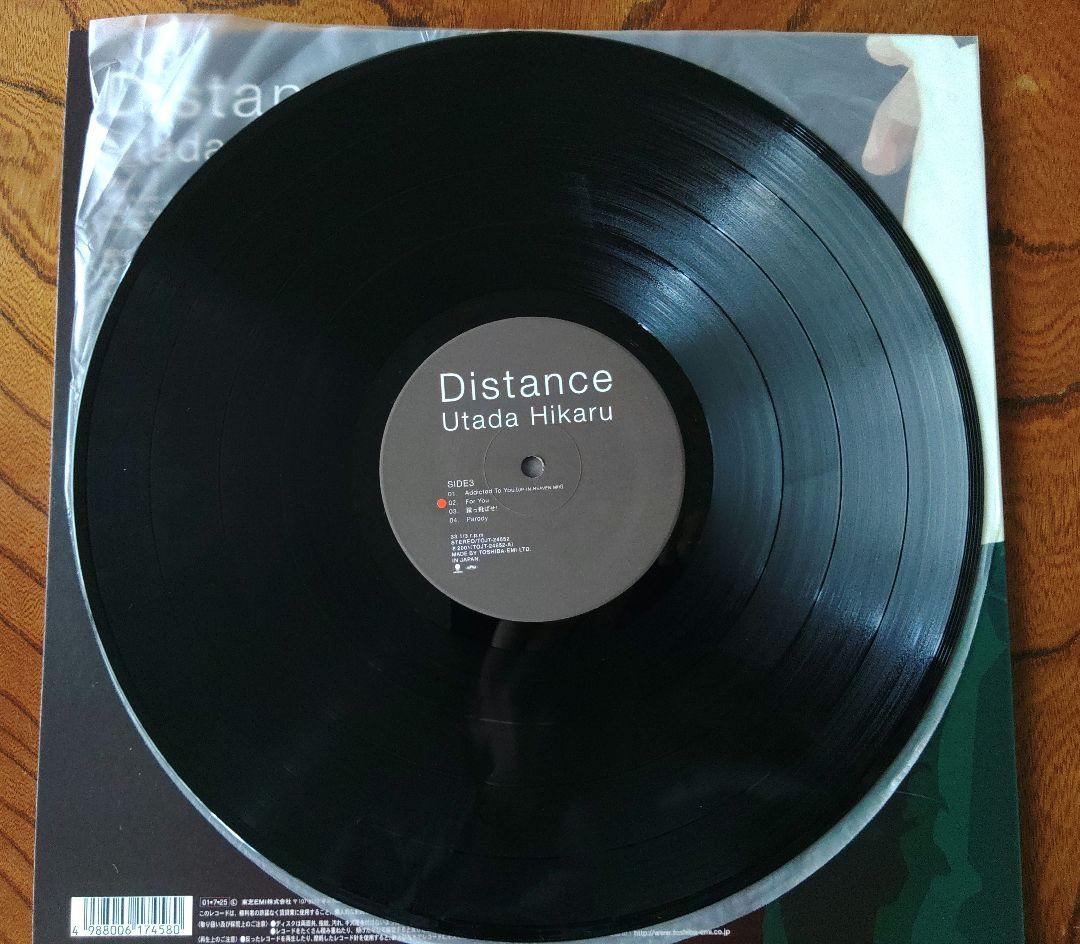 宇多田ヒカル　Distance Lpレコード 2001年発売