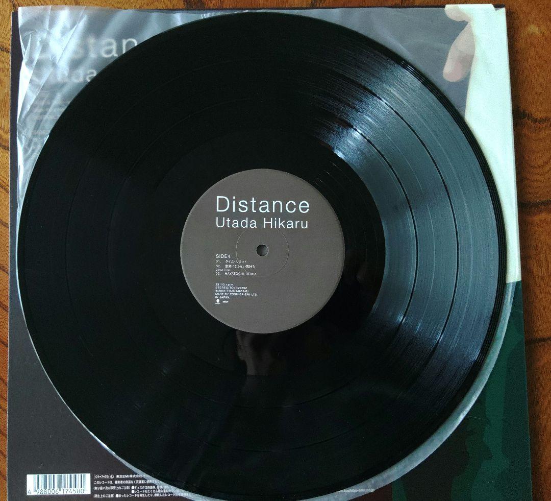 宇多田ヒカル　Distance Lpレコード 2001年発売