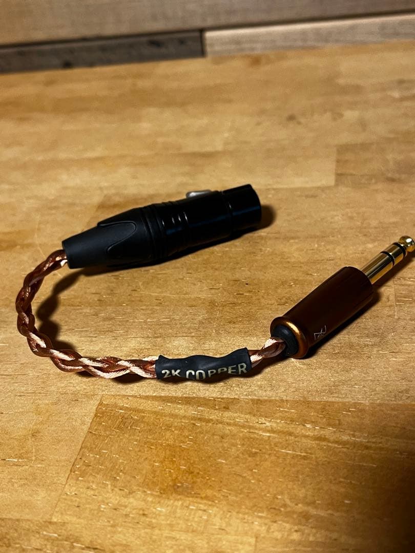 ZMF headphones 2K Copper ヘッドホンケーブル+おまけ