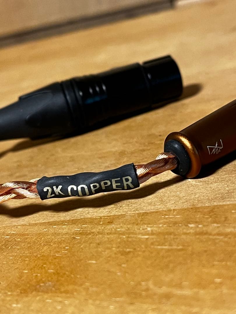 ZMF headphones 2K Copper ヘッドホンケーブル+おまけ
