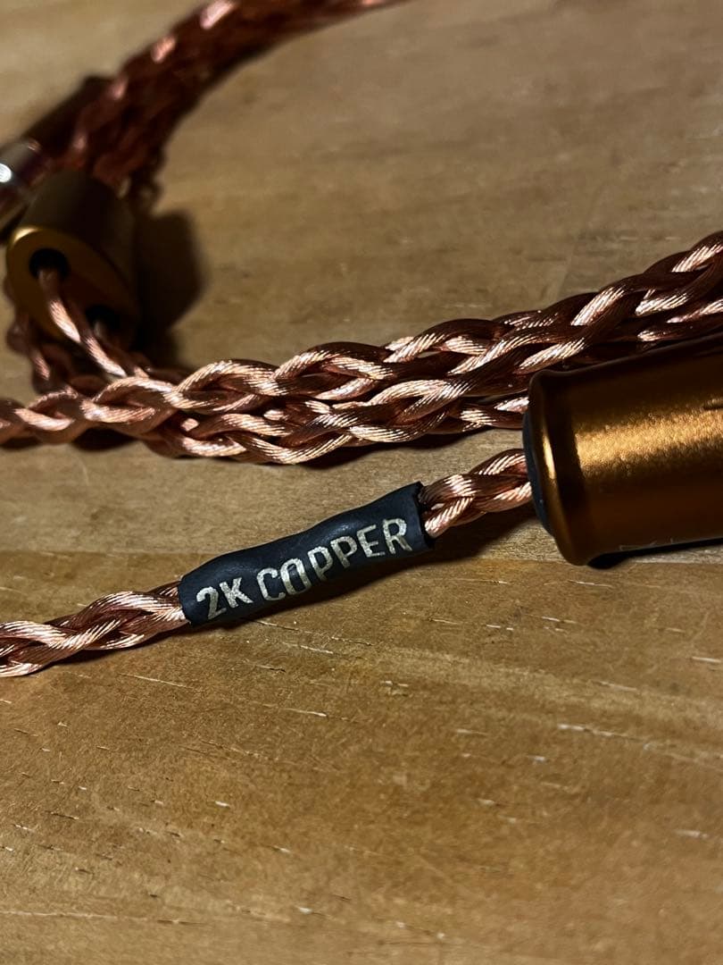 ZMF headphones 2K Copper ヘッドホンケーブル+おまけ