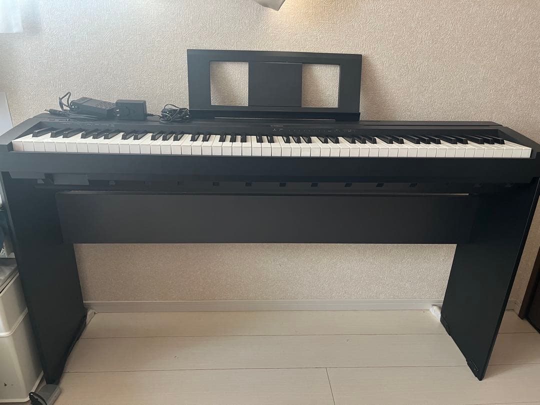 Yamaha P-45Bキーボード・L-85スタンド ⭐︎引き取りの方は椅子付き