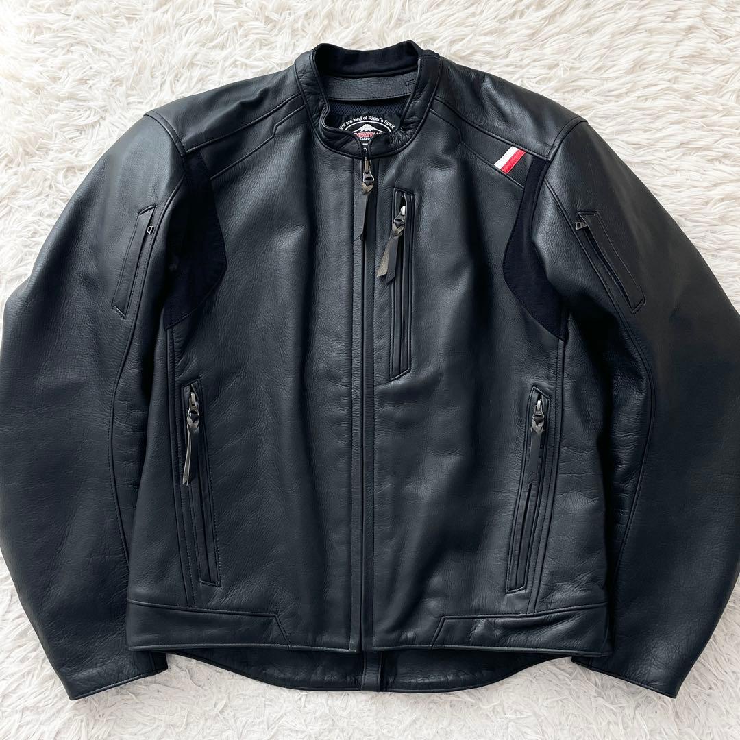 未使用級 XLサイズ KUSHITANI SCRIPT JACKET 黒