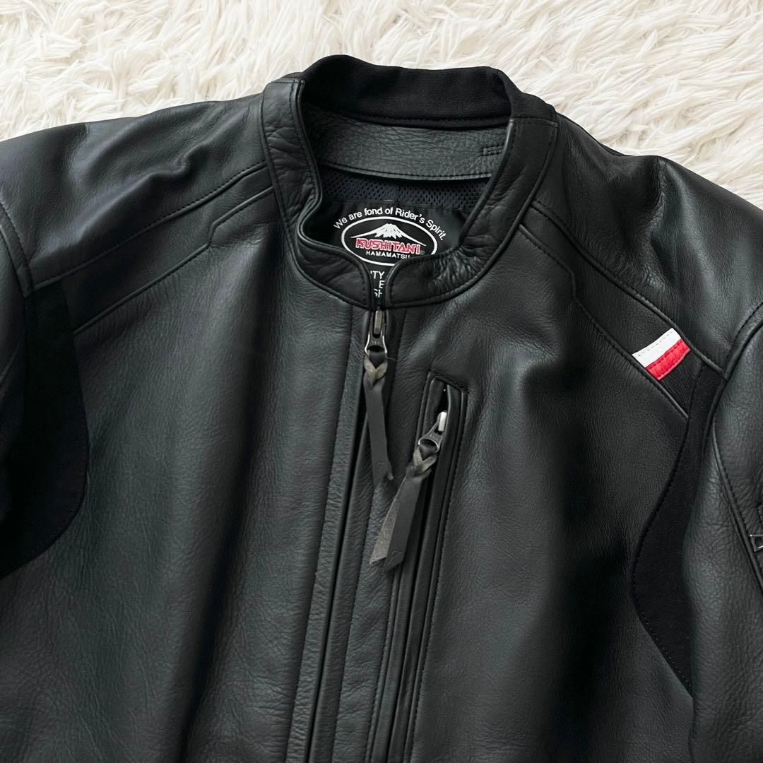 未使用級 XLサイズ KUSHITANI SCRIPT JACKET 黒