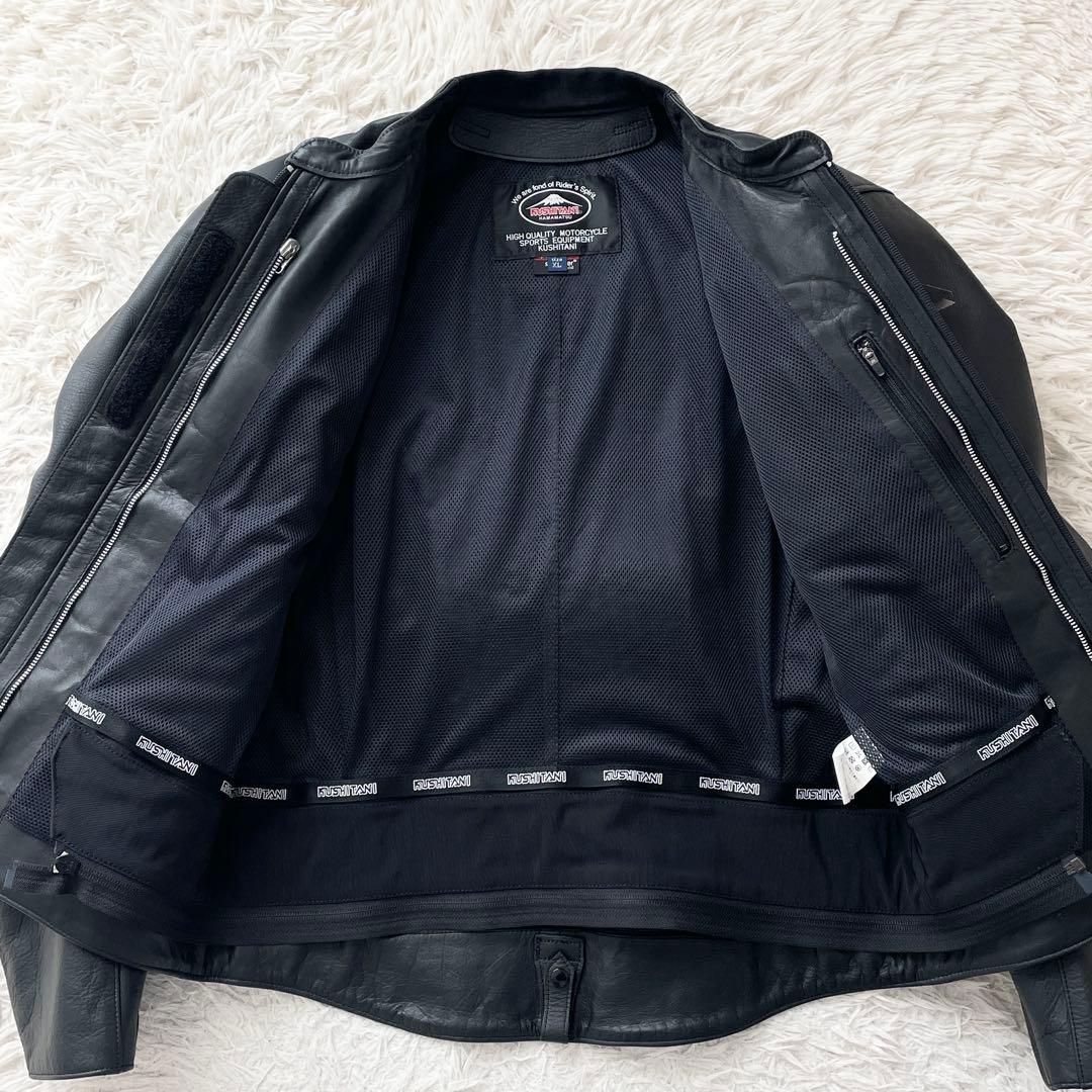 未使用級 XLサイズ KUSHITANI SCRIPT JACKET 黒