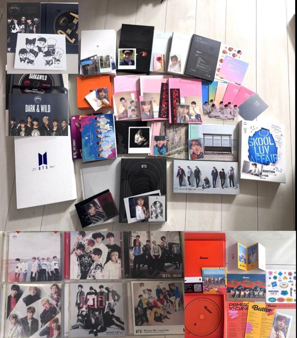 BTS アルバム セット トレカ、付属品あり