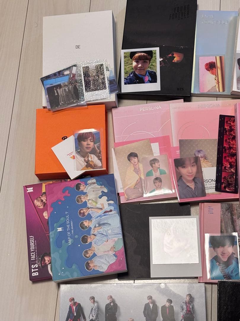 BTS アルバム セット トレカ、付属品あり