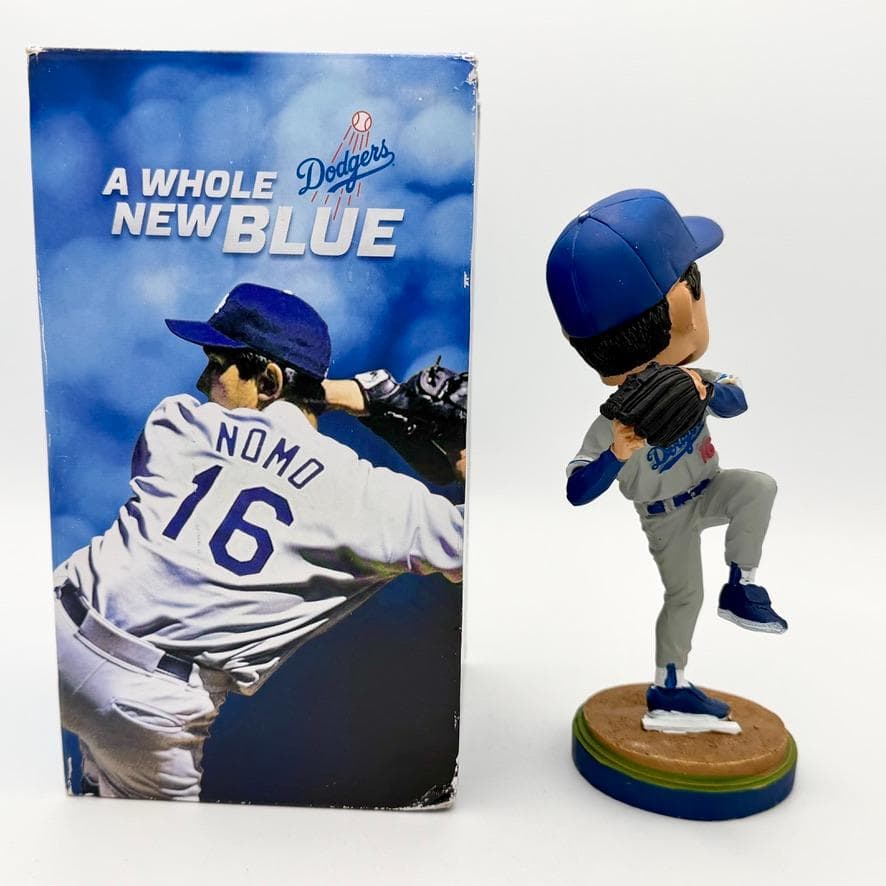 野茂英雄 2013年 球場配布 非売品 トルネード ボブルヘッド ドジャース