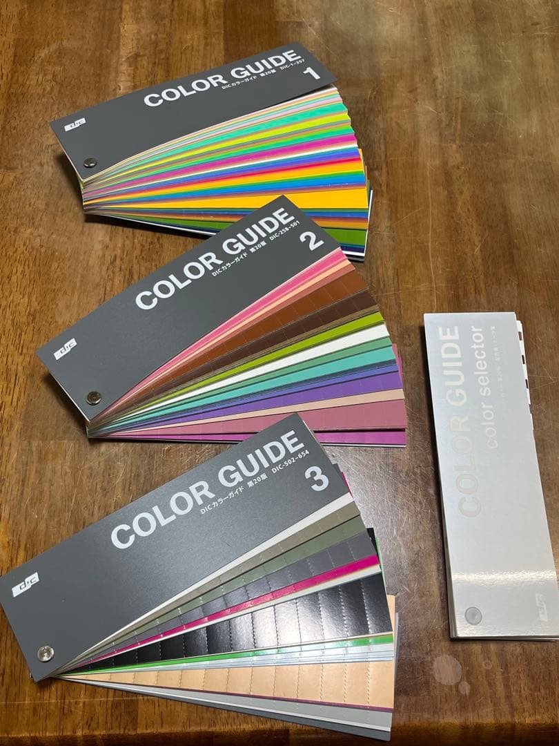 DIC カラーガイドPART1 1巻・2巻・3巻 第20版