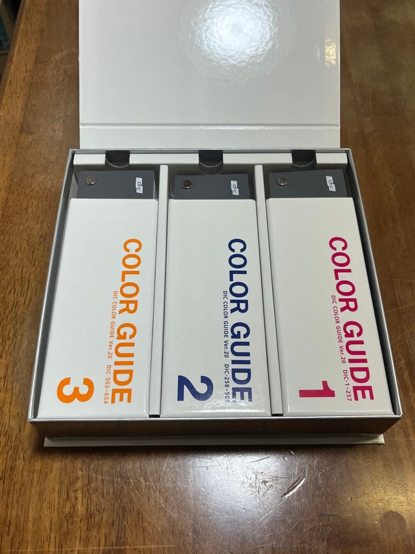 DIC カラーガイドPART1 1巻・2巻・3巻 第20版