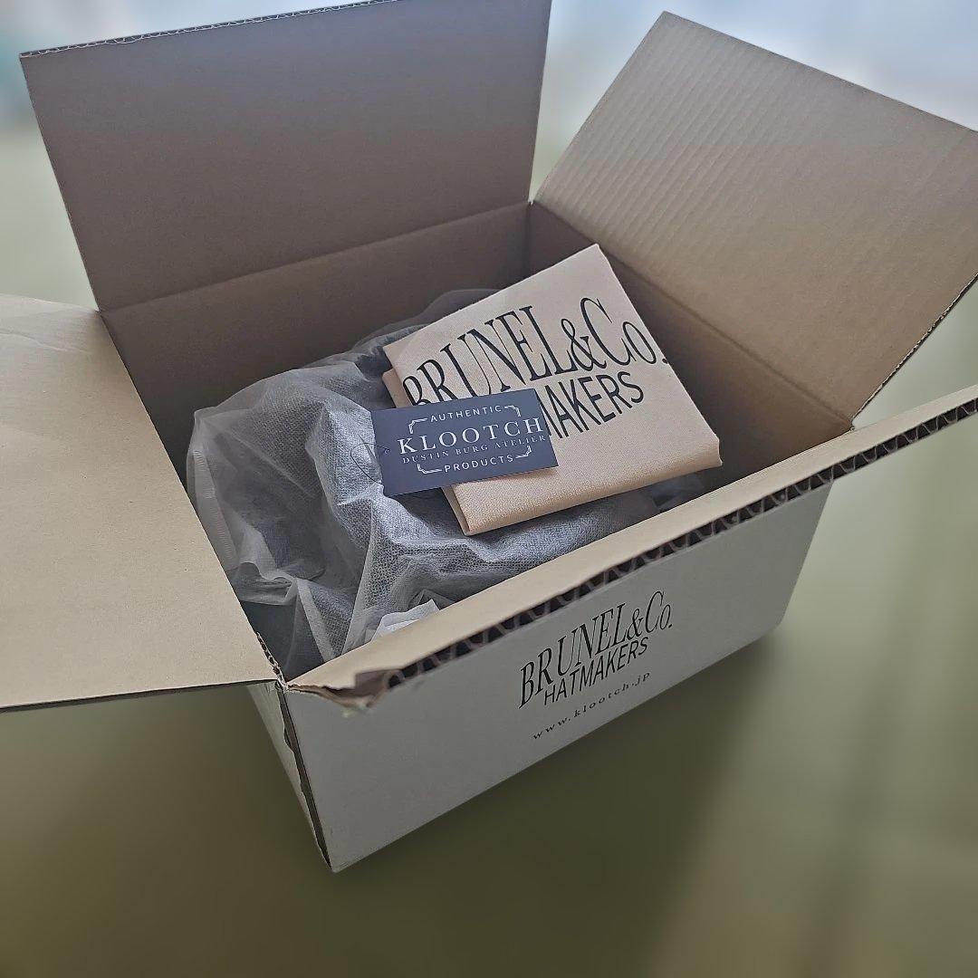 vice　BRUNEL&CO. ポークパイハット　ホースハイド(茶芯)