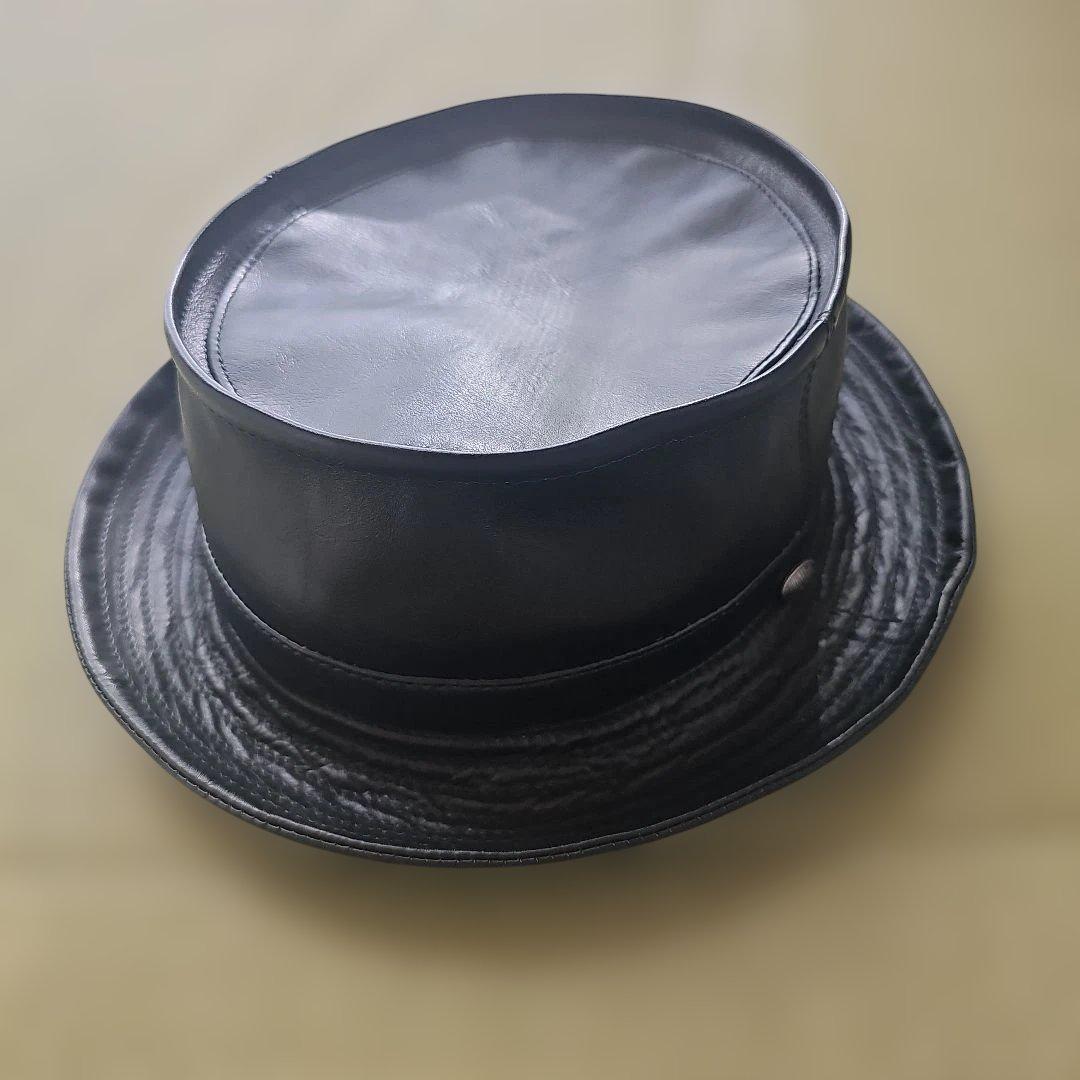 vice　BRUNEL&CO. ポークパイハット　ホースハイド(茶芯)