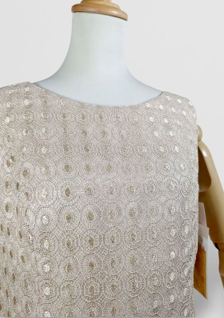 タグ付き(13) GENET VIVIEN レースカバーアップドレスワンピース