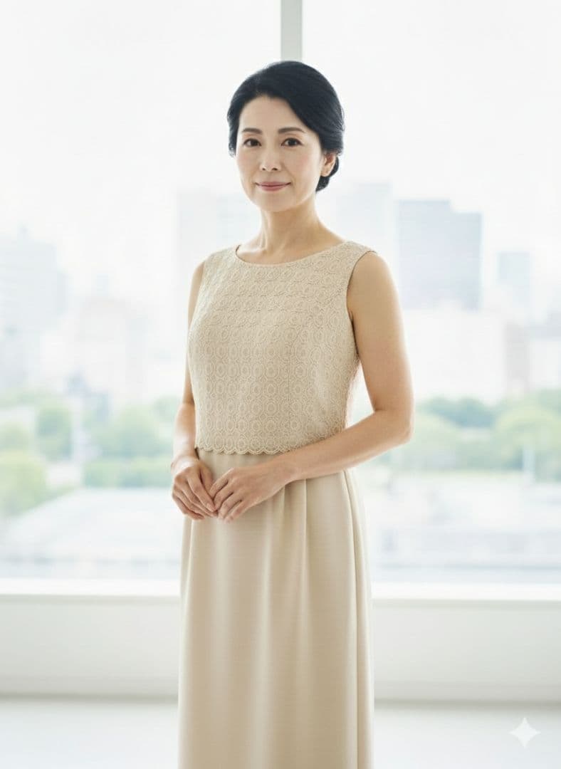 タグ付き(13) GENET VIVIEN レースカバーアップドレスワンピース