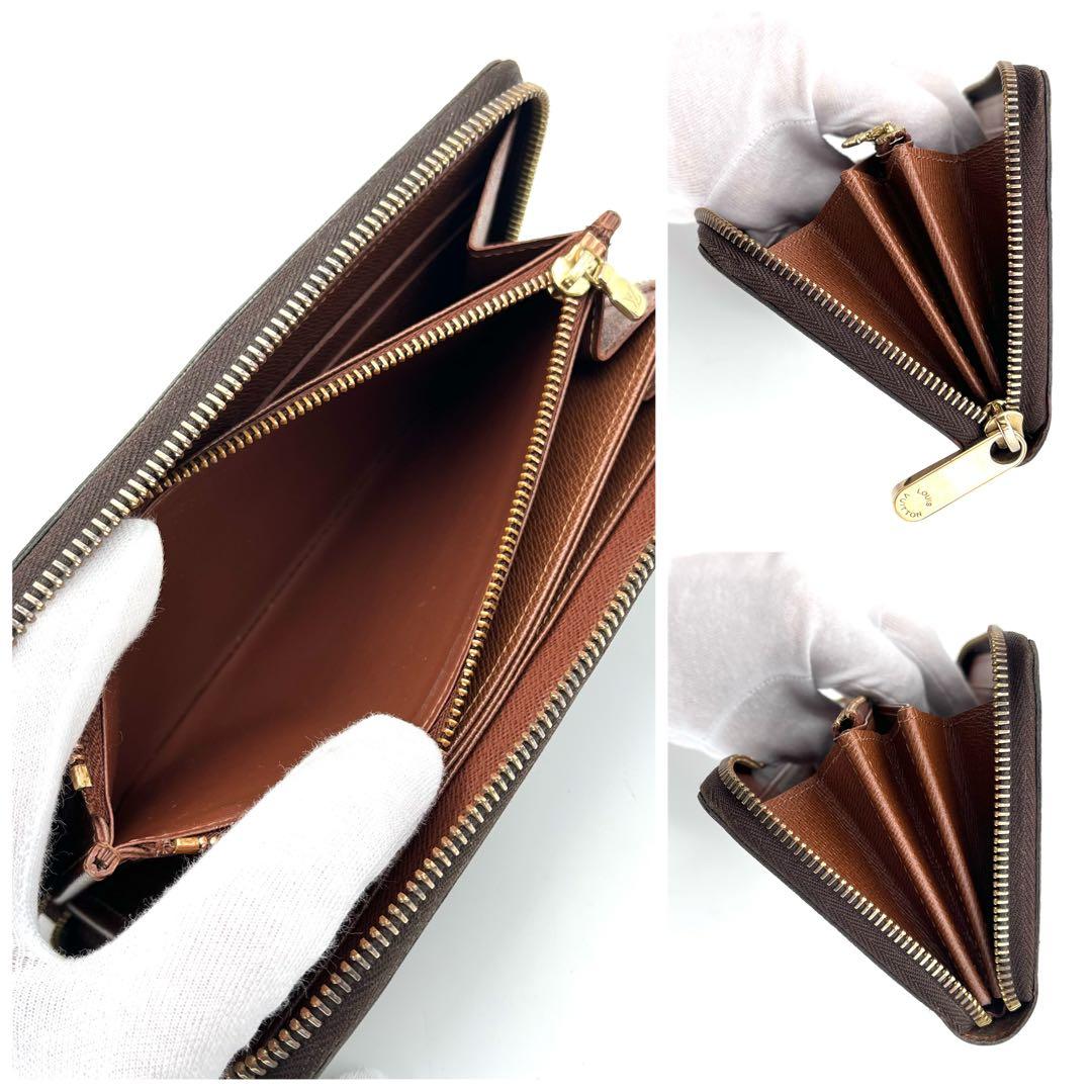 ✴︎付属品付き✴︎ルイヴィトン モノグラム ジッピーウォレット 長財布 ブラウン