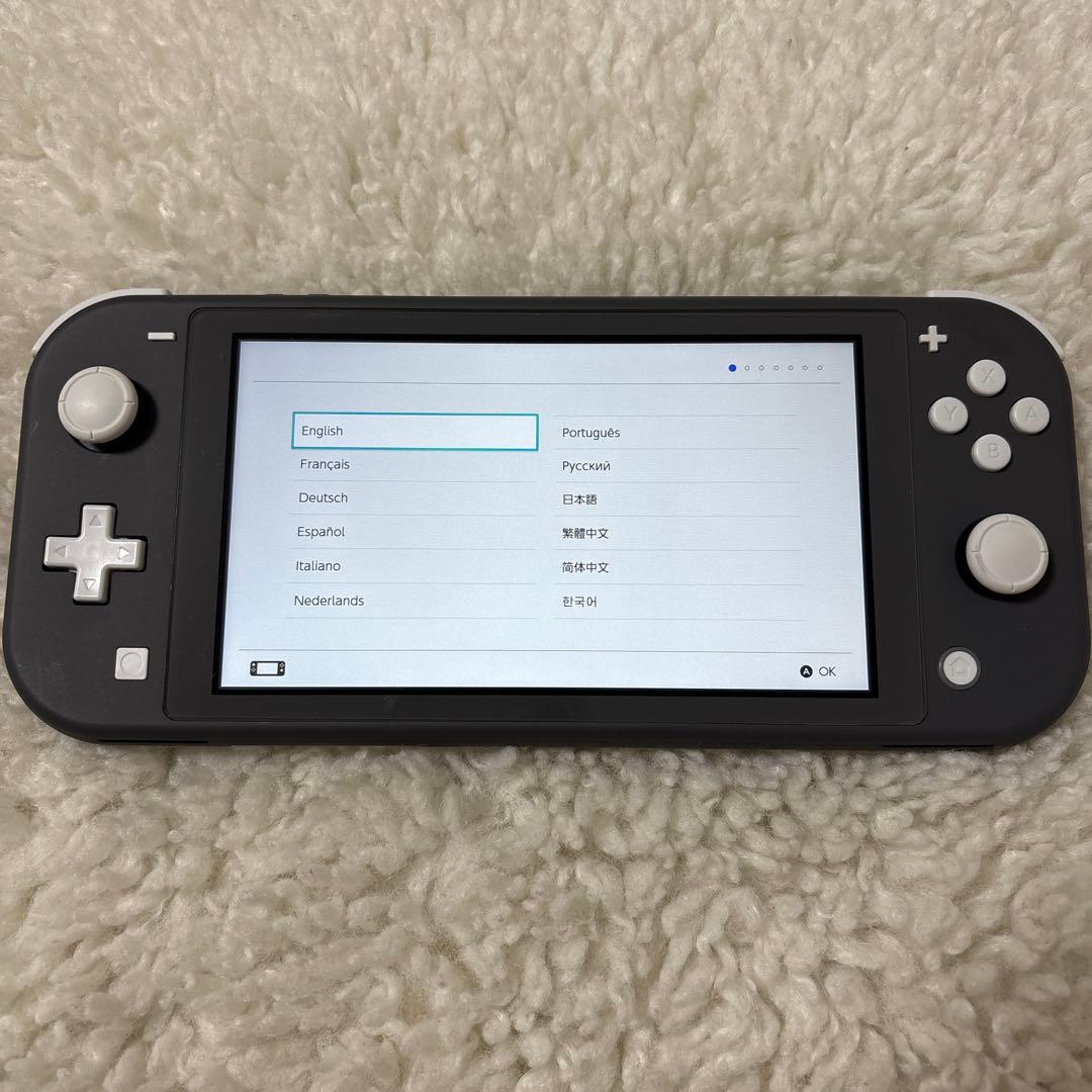 スイッチライト　Nintendo Switch lite グレー