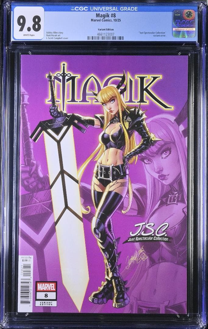 アメコミリーフ Magik #8 CGC 9.8