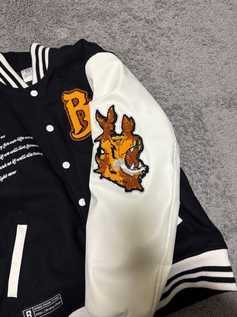 Birdog スタジャン　コムドット　バードッグ　XL