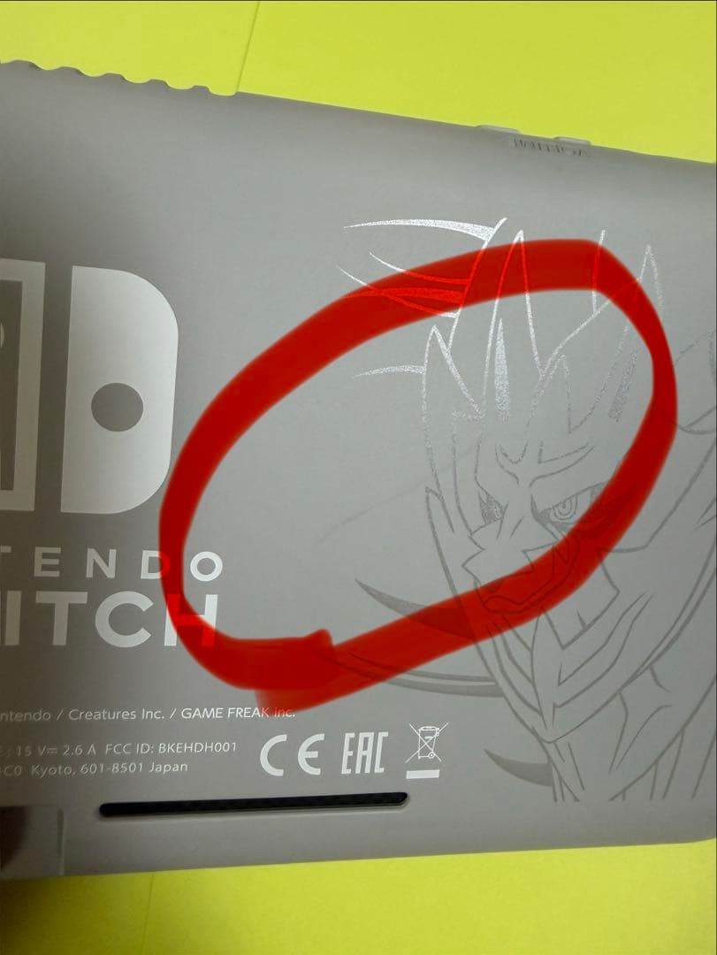 任天堂　スイッチ　ライト　ポケットモンスター剣盾