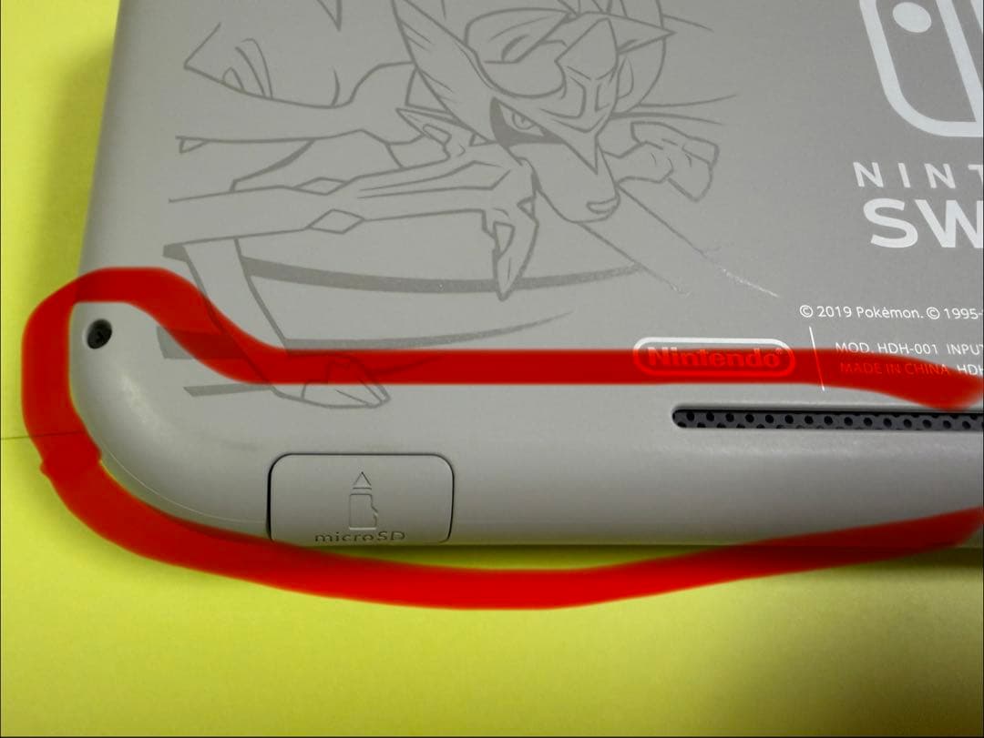 任天堂　スイッチ　ライト　ポケットモンスター剣盾