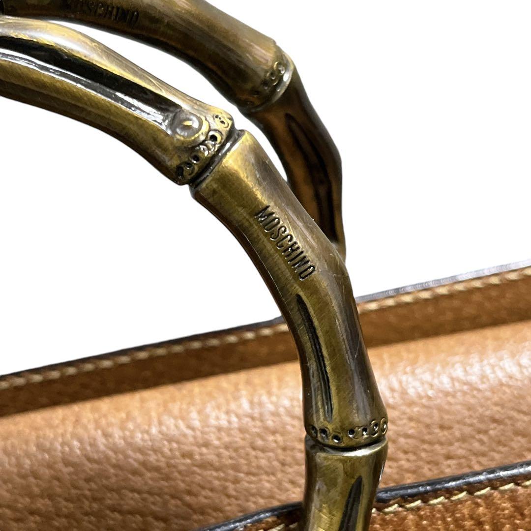 MOSCHINO　モスキーノ　Redwall  ハンドバッグ  イタリア製