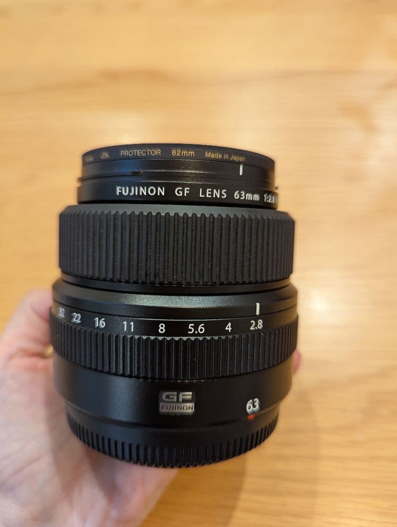 [即決購入可］美品FUJIFILM GF63mm F2.8 R WR