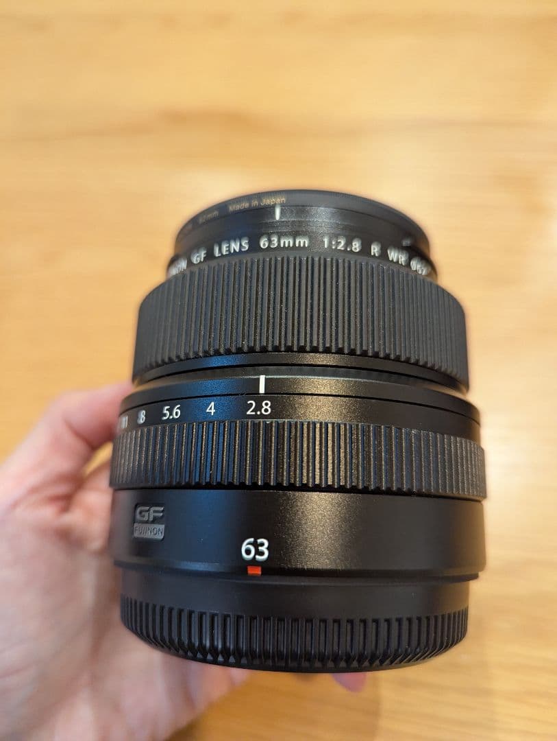 [即決購入可］美品FUJIFILM GF63mm F2.8 R WR