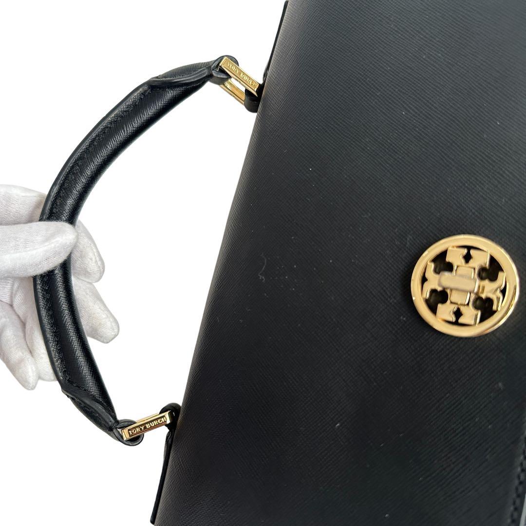 【極美品】【TORY BURCH】ビジネスバッグ　牛革　メンズ　レディース