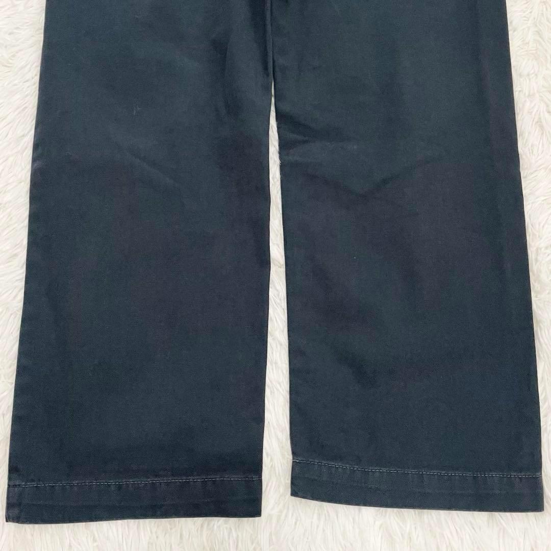 ナイジェルケーボン　ブリティッシュアーミーパンツ・ユーズド加工・32・ネイビー
