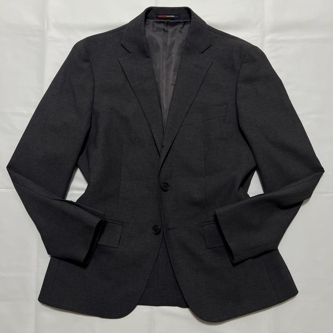 極美品✨️ORIHICA オリヒカ 高機能 スーツ グレー JKP 洗える A4