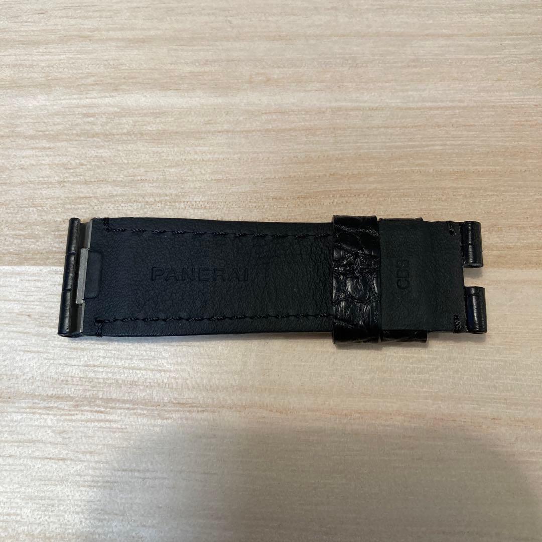 未使用PANERAI 42/40mm尾錠用 PAM Clickアリゲーターベルト
