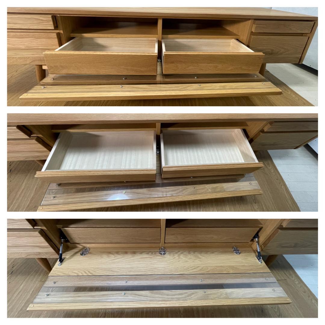 K☆159 起立木工 テレビボード ソレール180　未使用展示品