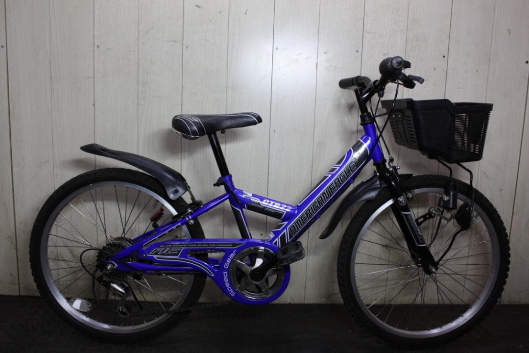 アメリカンイーグルamerican eagle 22型 シマノ6速 子供用MTB