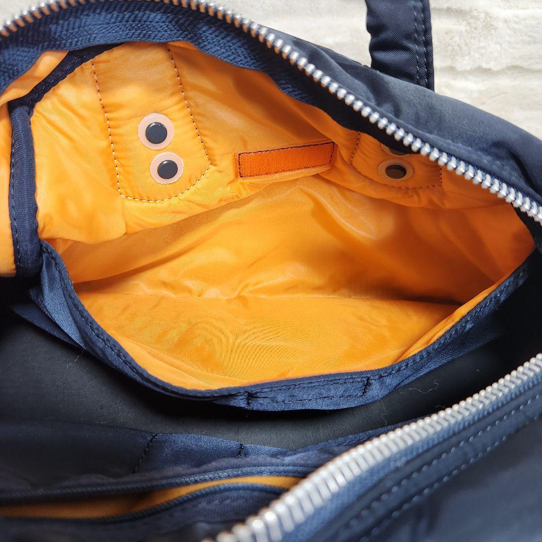 【極美品✨】PORTER タンカー ミニボストンバッグ 希少ドラム型 ネイビー