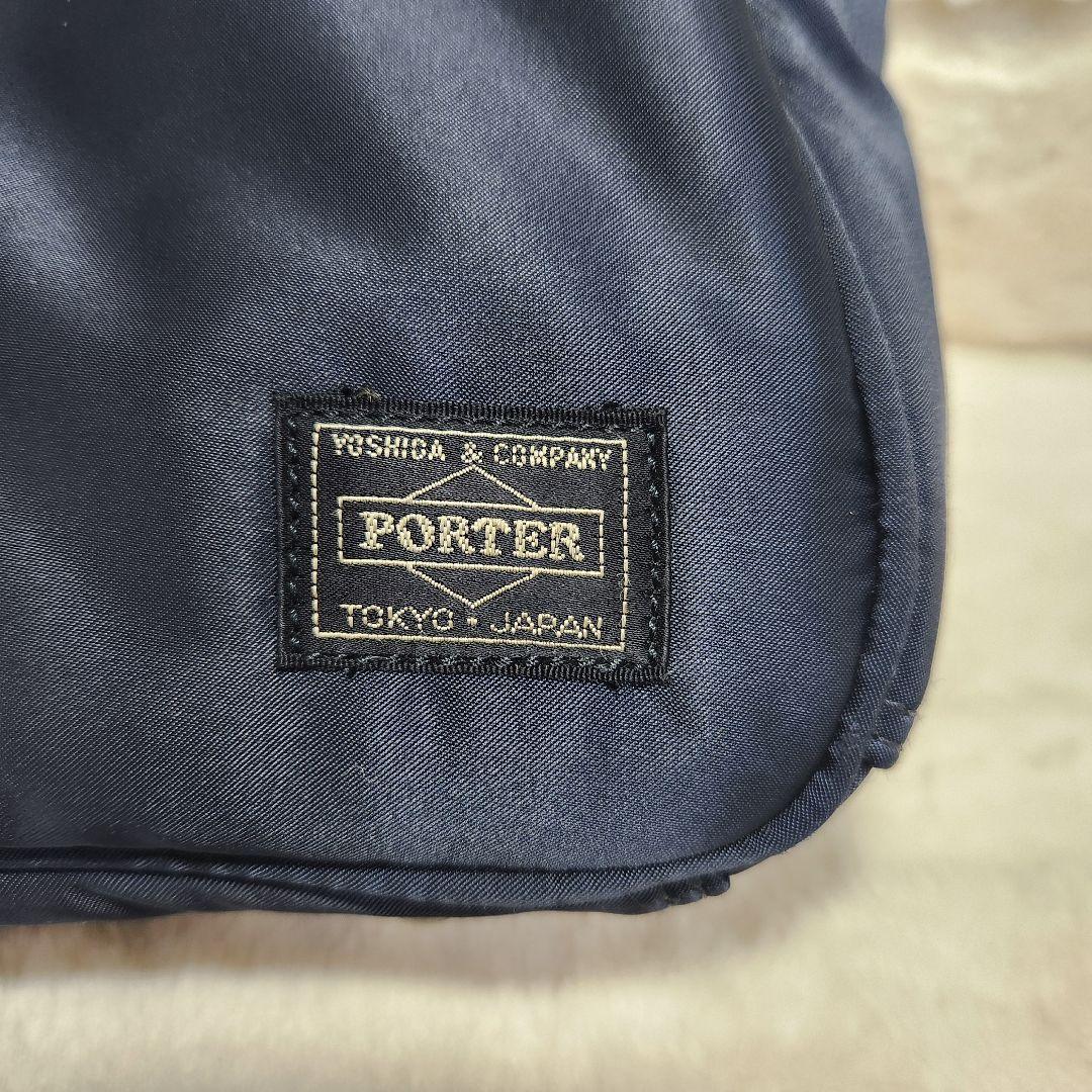 【極美品✨】PORTER タンカー ミニボストンバッグ 希少ドラム型 ネイビー