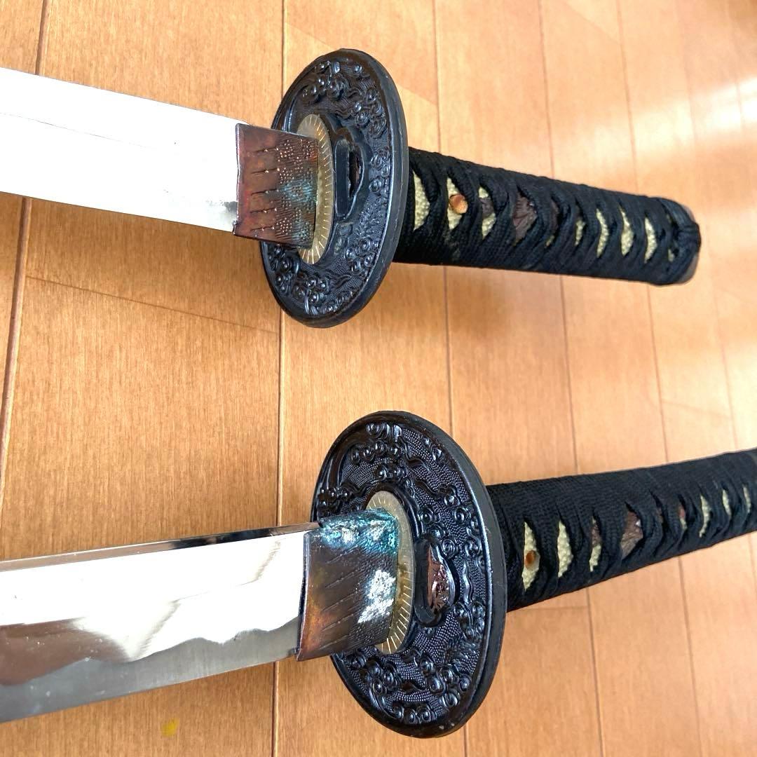 週末限定価格‼️模造刀　大刀　小刀　刀台付き