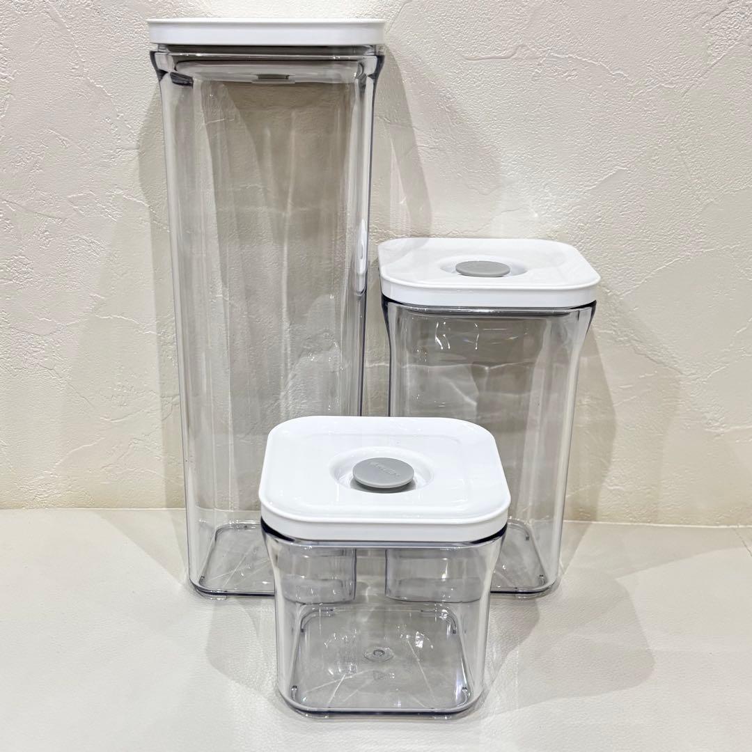 美品【VAKUEN】プレミアム真空保存容器　８点セット