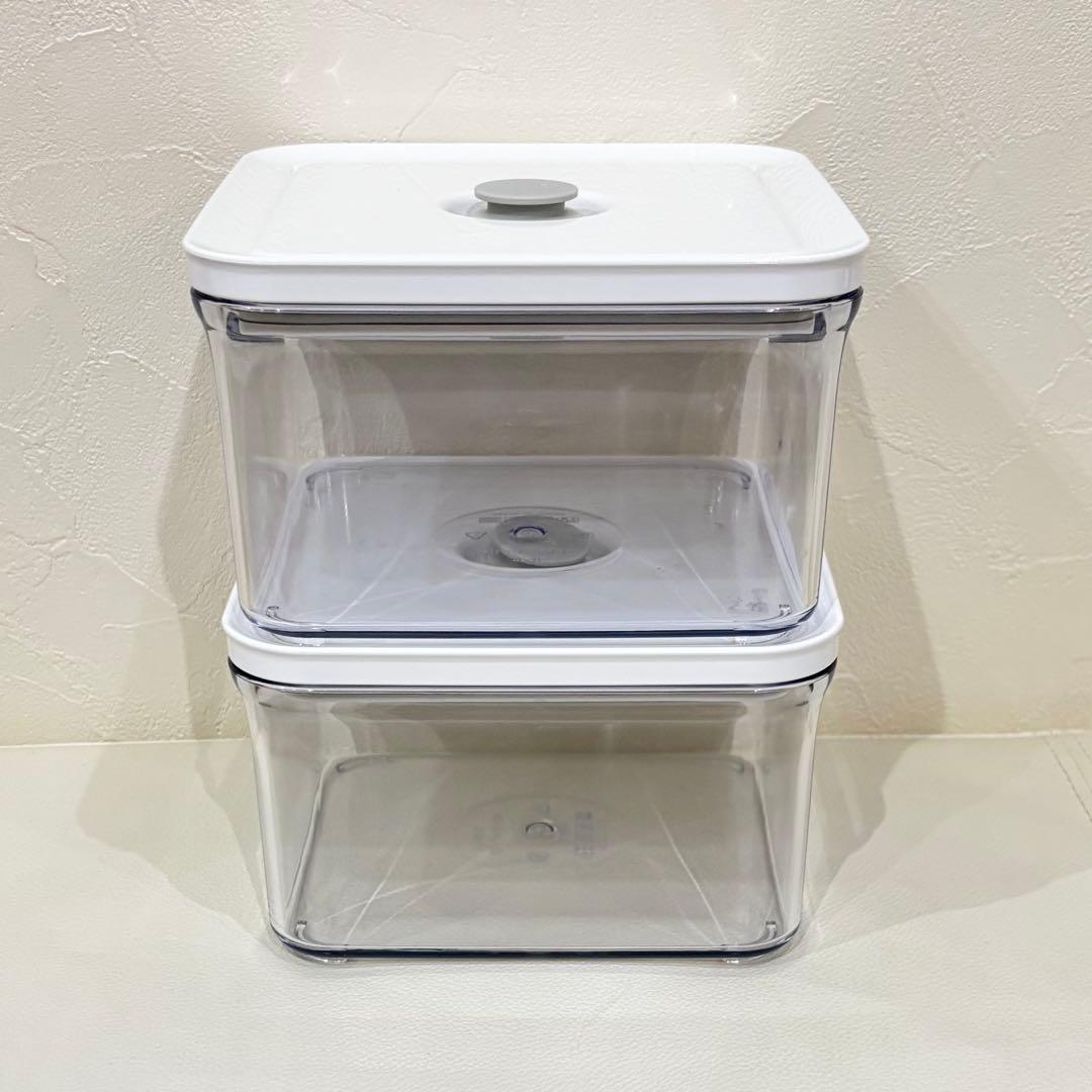 美品【VAKUEN】プレミアム真空保存容器　８点セット