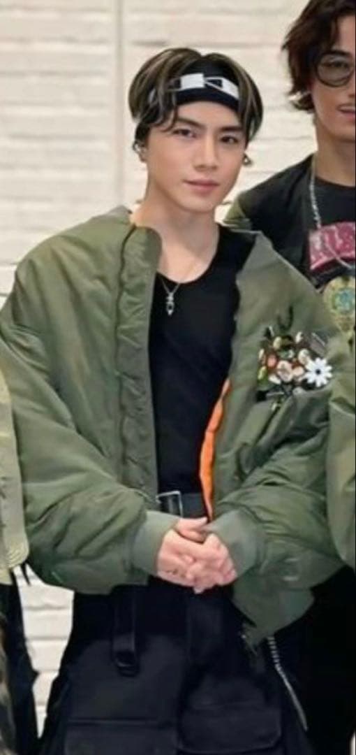 登坂広臣着用RICK OWENS DRKSHDW HRDR HEADBAND