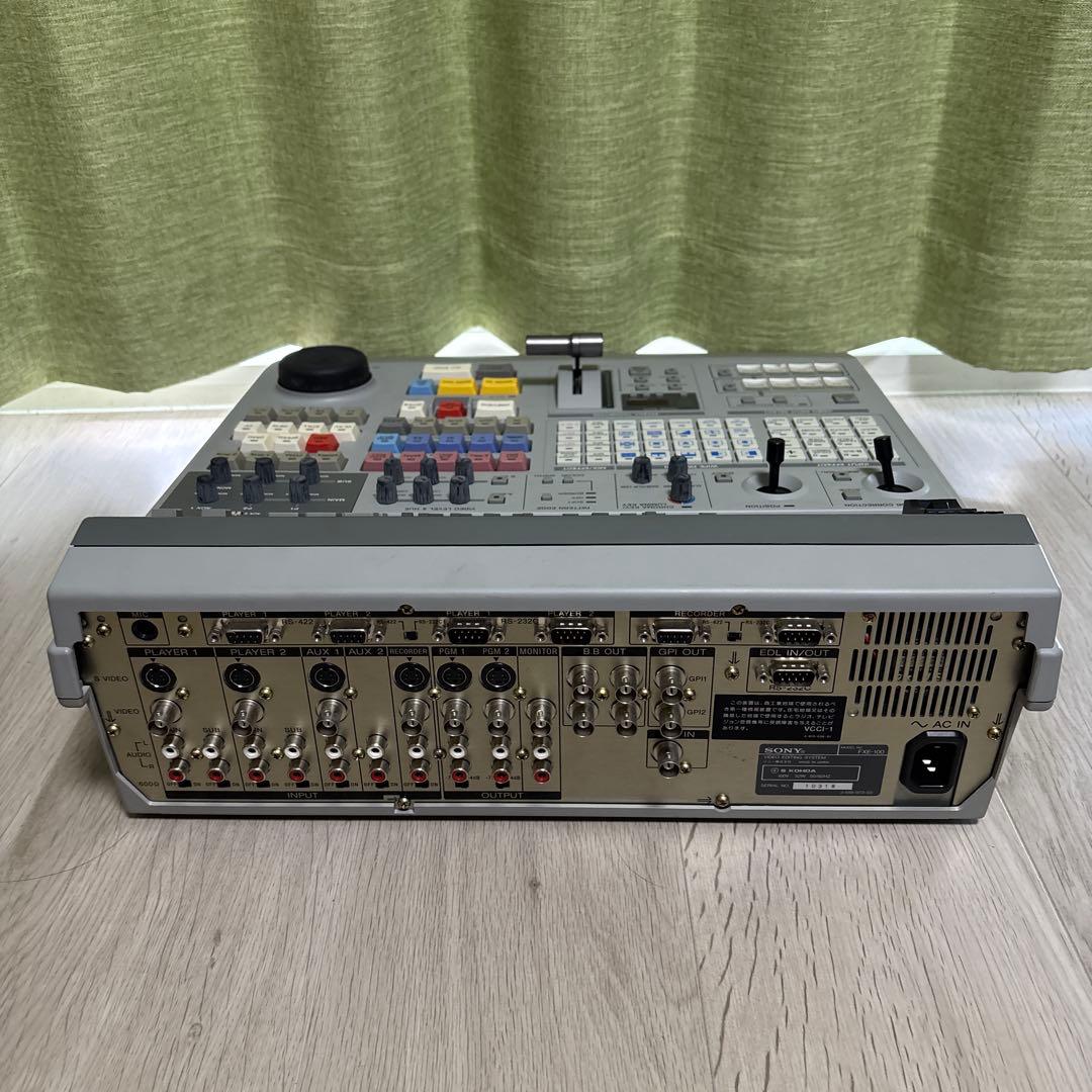 SONY　FXE-120　ビデオスイッチャー　エフェクター　編集機　ソニー