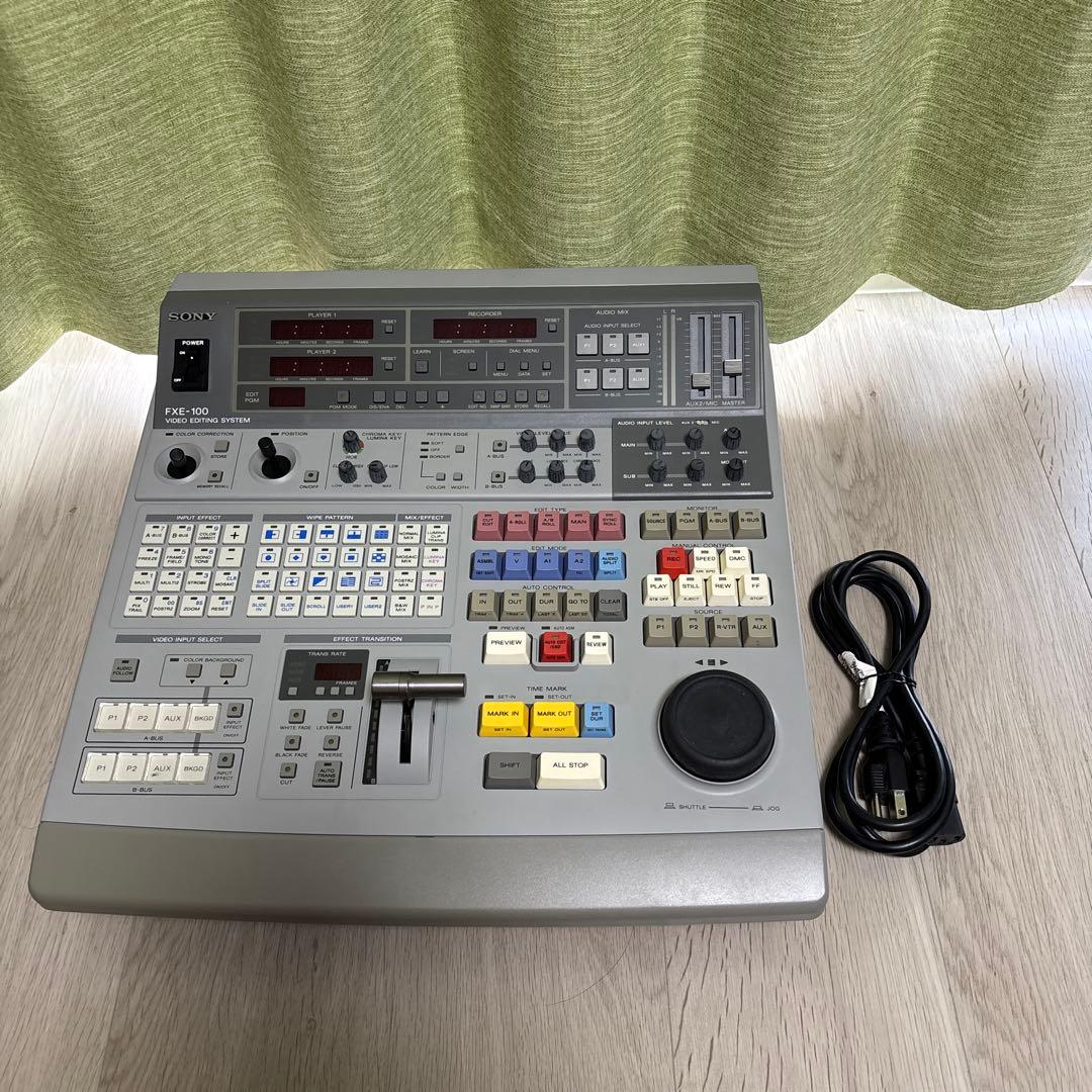 SONY　FXE-120　ビデオスイッチャー　エフェクター　編集機　ソニー