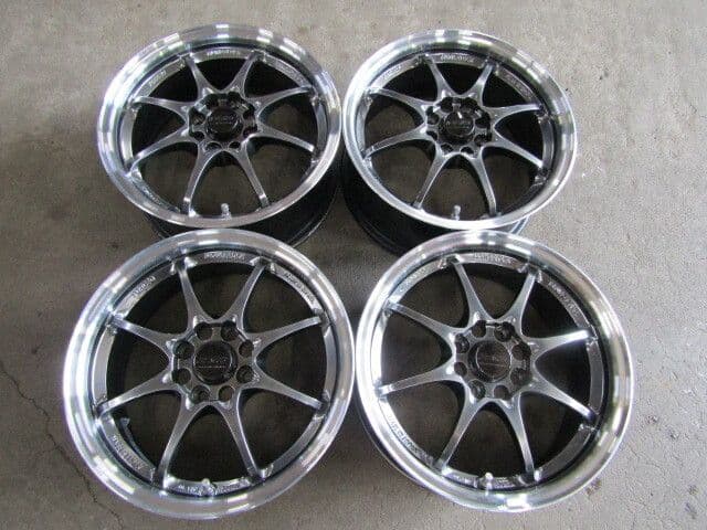 【直接引き取りのみ】RAYS CE28N シルバー　15インチ 6.5j+39