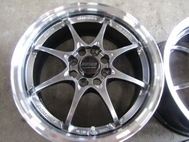 【直接引き取りのみ】RAYS CE28N シルバー　15インチ 6.5j+39