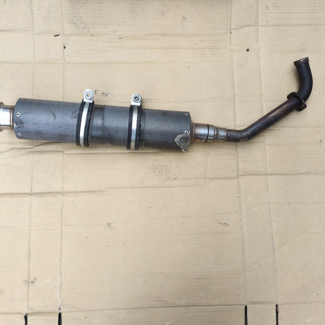マフラー 金属製 小傷あり マウントブラケット付きその他セット