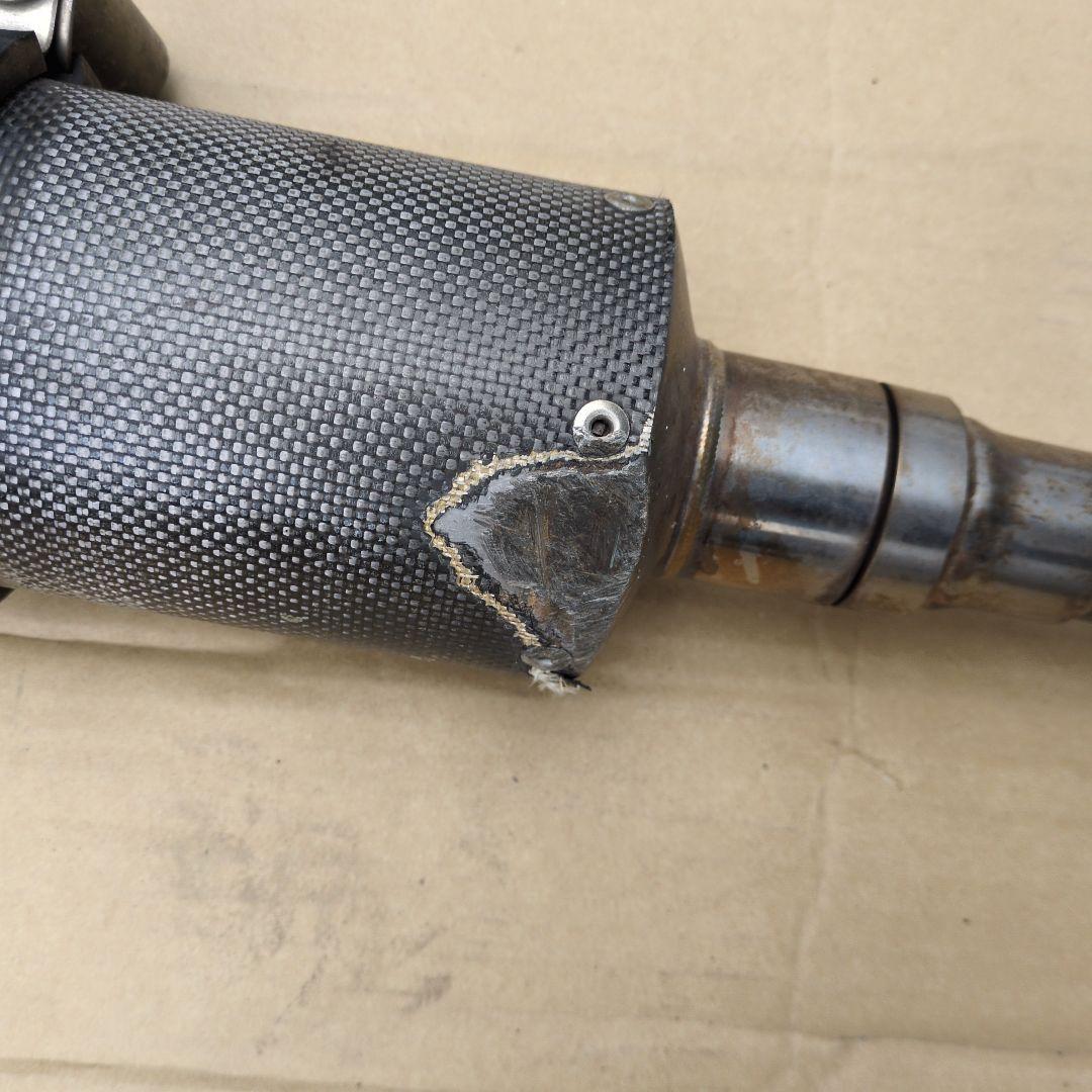 マフラー 金属製 小傷あり マウントブラケット付きその他セット