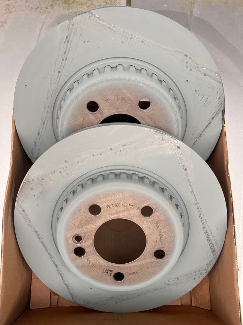 ベンツ純正　リアブレーキローター　W205