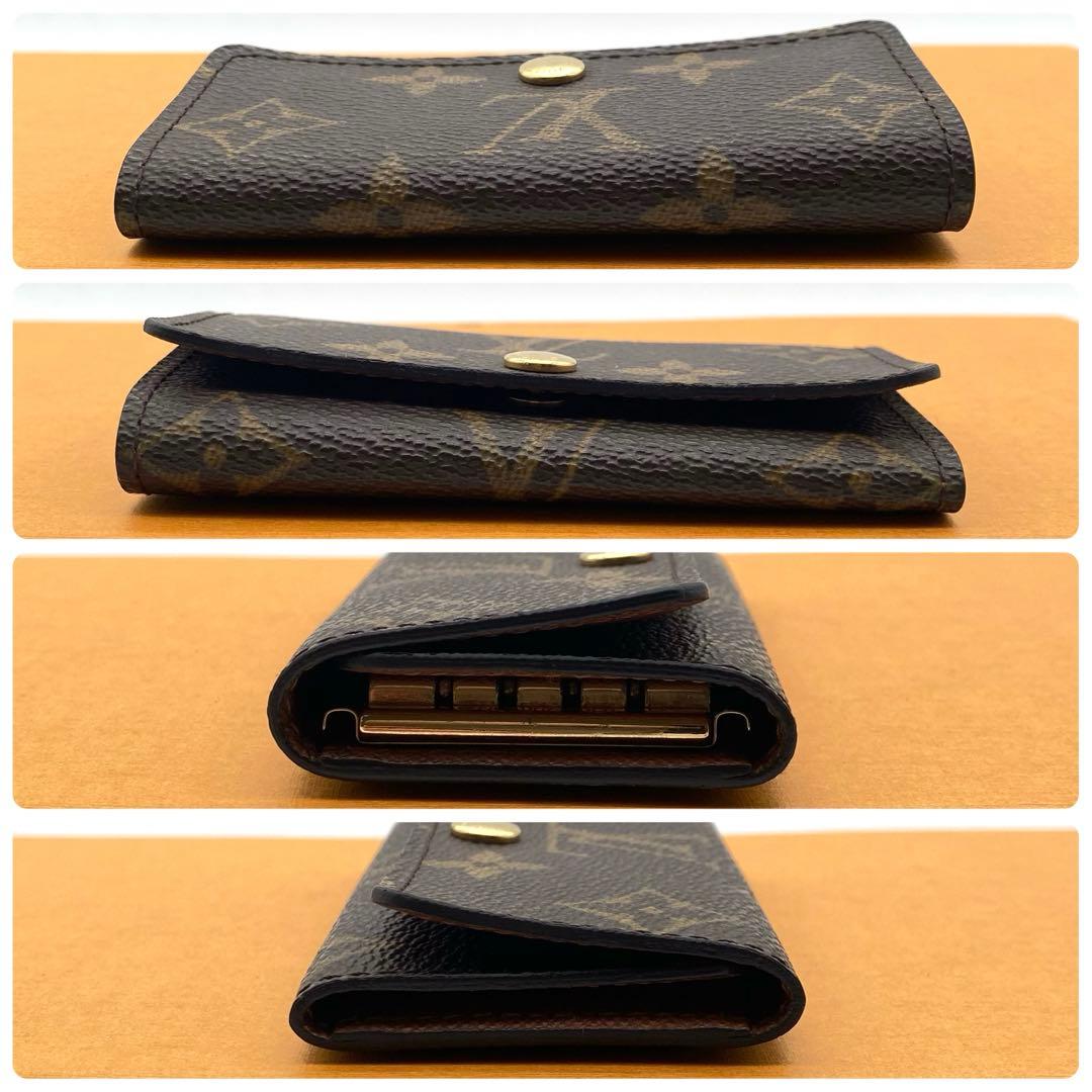【最高級美品】ルイヴィトン モノグラム キーケース ミュルティクレ4