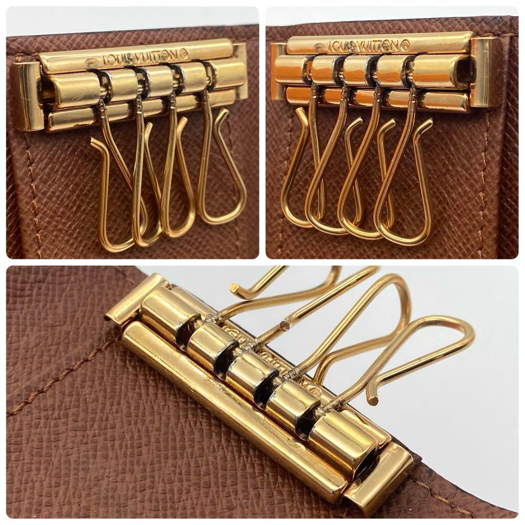 【最高級美品】ルイヴィトン モノグラム キーケース ミュルティクレ4