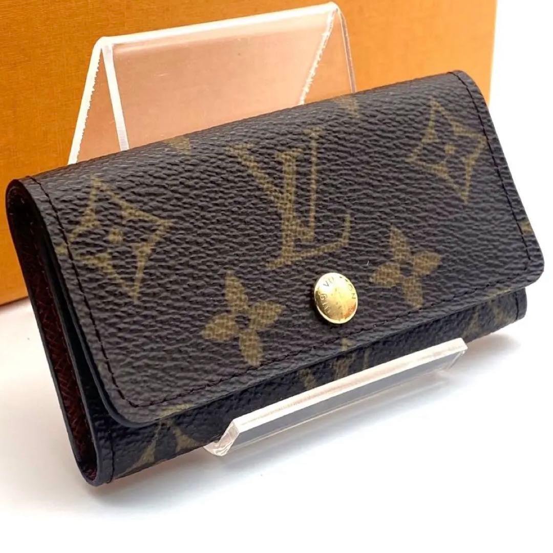 【最高級美品】ルイヴィトン モノグラム キーケース ミュルティクレ4